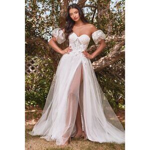 Cinderella STRAPLESS FLORAL BALL GOWN Multi Sizes CB080W